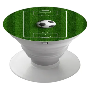 Soccer field, Γήπεδο ποδοσφαίρου, Phone Holders Stand  Λευκό Βάση Στήριξης Κινητού στο Χέρι