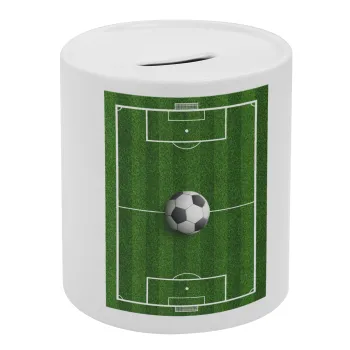 Soccer field, Γήπεδο ποδοσφαίρου, Κουμπαράς πορσελάνης με τάπα