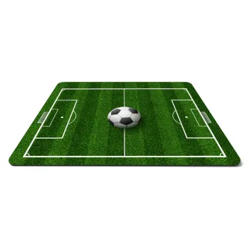 Soccer field, Γήπεδο ποδοσφαίρου, Mousepad rect 27x19cm