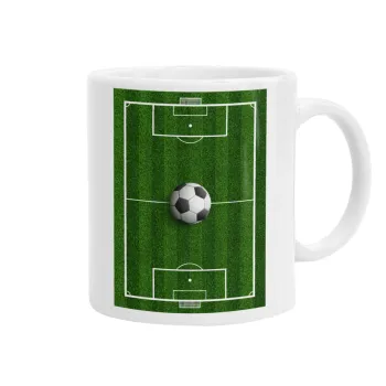 Soccer field, Γήπεδο ποδοσφαίρου, Κούπα, κεραμική, 330ml