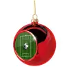 Christmas tree ball Red 8cm
