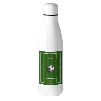 Soccer field, Γήπεδο ποδοσφαίρου, Metal mug thermos (Stainless steel), 500ml