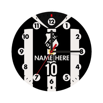 ΟΦΗ εμφάνιση, Ρολόι τοίχου ξύλινο (20cm)