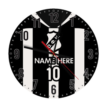 ΟΦΗ εμφάνιση, Ρολόι τοίχου ξύλινο (30cm)