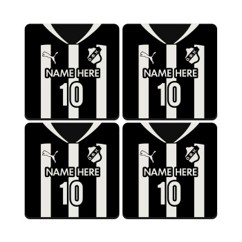 ΟΦΗ εμφάνιση, ΣΕΤ 4 Σουβέρ ξύλινα τετράγωνα (9cm)