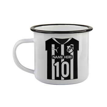 ΟΦΗ εμφάνιση, Κούπα εμαγιέ με μαύρο χείλος 360ml