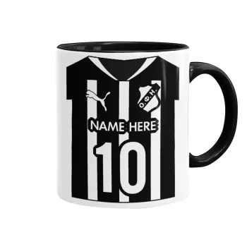 ΟΦΗ εμφάνιση, Mug colored black, ceramic, 330ml