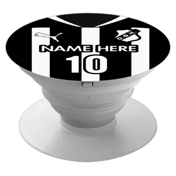 ΟΦΗ εμφάνιση, Phone Holders Stand  Λευκό Βάση Στήριξης Κινητού στο Χέρι