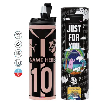 ΟΦΗ εμφάνιση, Tumbler stainless steel PINK 600ml