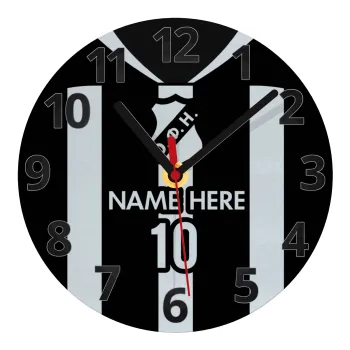 ΟΦΗ εμφάνιση, Ρολόι τοίχου γυάλινο (20cm)