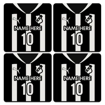 ΟΦΗ εμφάνιση, ΣΕΤ 4 Σουβέρ ξύλινα τετράγωνα (9cm)