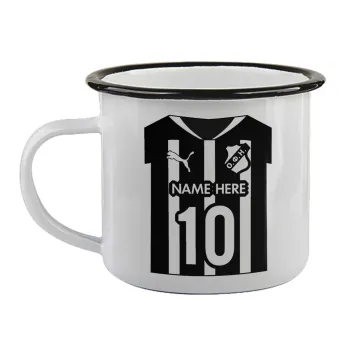 ΟΦΗ εμφάνιση, Κούπα εμαγιέ με μαύρο χείλος 360ml