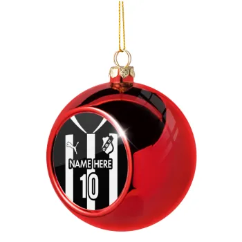 ΟΦΗ εμφάνιση, Christmas tree ball Red 8cm