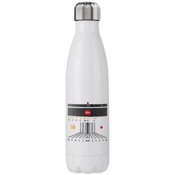 Leica Lens, Stainless steel, double-walled, 750ml