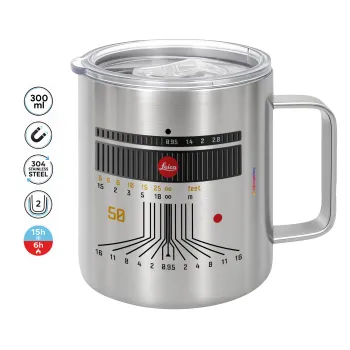 Leica Lens, Mug Stainless steel double wall 300ml