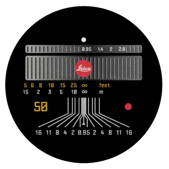 Leica Lens, Επιφάνεια κοπής γυάλινη στρογγυλή (30cm)