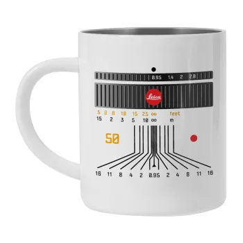 Leica Lens, Mug Stainless steel double wall 300ml