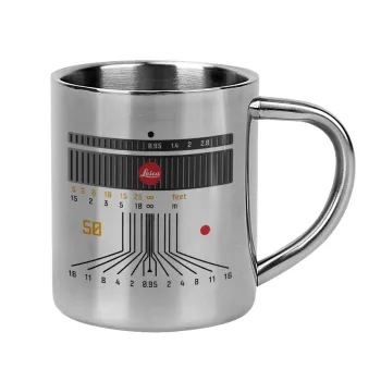 Leica Lens, Mug Stainless steel double wall 300ml