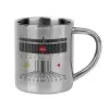 Mug Stainless steel double wall 300ml