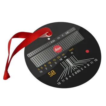 Leica Lens, Στολίδι Χριστουγεννιάτικο στολίδι γυάλινο 9cm