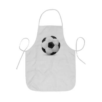 Μπάλα ποδοσφαίρου, Ποδιά Σεφ ολόσωμη κοντή  Παιδική (44x62cm)