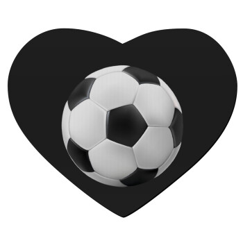 Μπάλα ποδοσφαίρου, Mousepad καρδιά 23x20cm