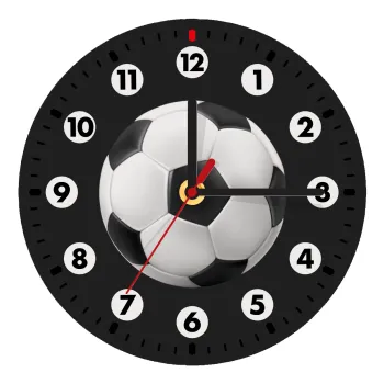 Μπάλα ποδοσφαίρου, Ρολόι τοίχου ξύλινο (20cm)