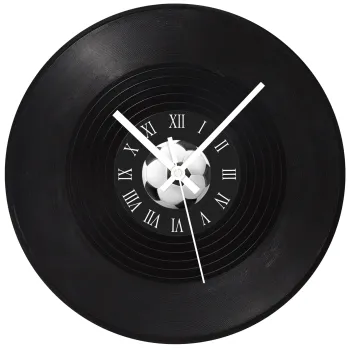 Μπάλα ποδοσφαίρου, Ρολόι τοίχου Βινύλιο (30cm)