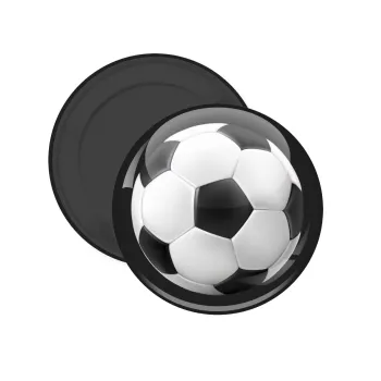 Soccer ball, Μαγνητάκι ψυγείου στρογγυλό διάστασης 5cm
