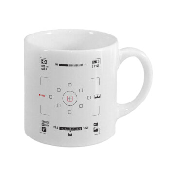 Camera viewfinder, Κουπάκι κεραμικό, για espresso 150ml