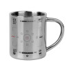Mug Stainless steel double wall 300ml