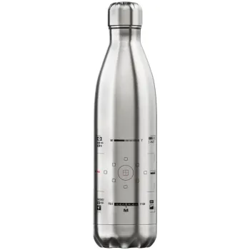 Camera viewfinder, Inox (Stainless steel) hot metal mug, double wall, 750ml