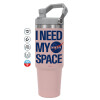 Pink color, 890ml (30oz) stainless Steel Tumbler with Handle