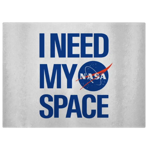 I need my space — Επιφάνεια κοπής γυάλινη (38x28cm)