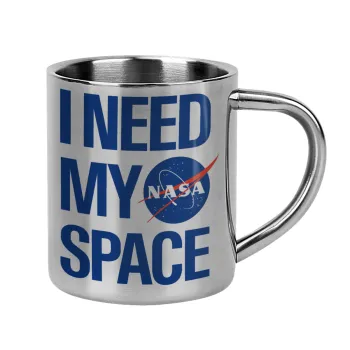 I need my space, Mug Stainless steel double wall 300ml