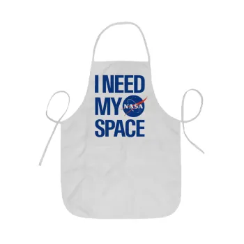 I need my space, Ποδιά Σεφ ολόσωμη κοντή  Παιδική (44x62cm)