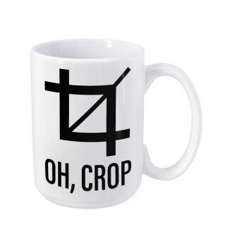 Oh Crop, Κούπα Mega, κεραμική, 450ml
