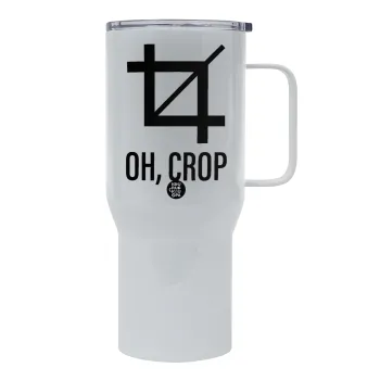 Oh Crop, Tumbler με καπάκι, διπλού τοιχώματος (θερμό) 750L