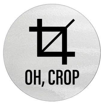 Oh Crop, Επιφάνεια κοπής γυάλινη στρογγυλή (30cm)