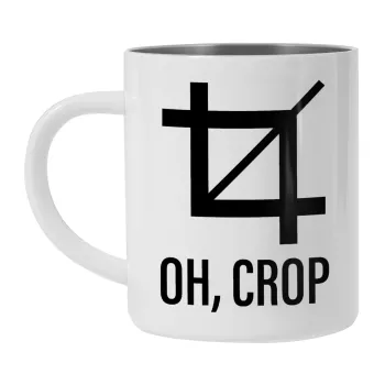 Oh Crop, Κούπα Ανοξείδωτη διπλού τοιχώματος 300ml