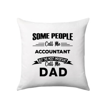 Some people call me accountant, Sofa cushion 40x40cm includes filling