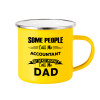Yellow Enamel Metallic Cup 360ml