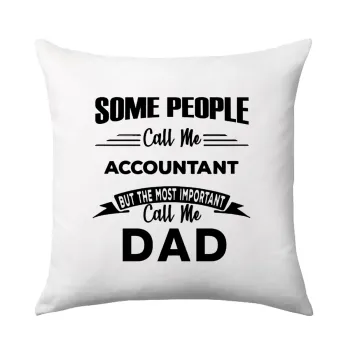 Some people call me accountant, Sofa cushion 40x40cm includes filling