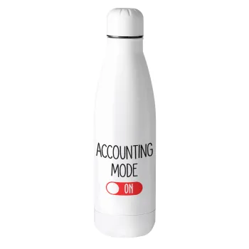 ACCOUNTANT MODE ON, Metal mug thermos (Stainless steel), 500ml