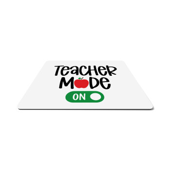 Teacher mode ON, Mousepad rect 27x19cm