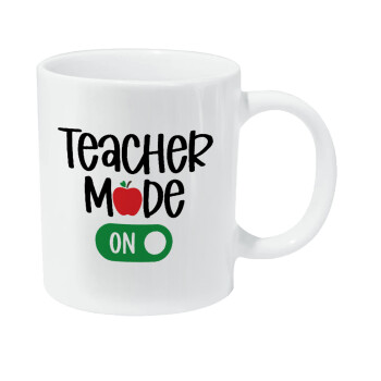 Teacher mode ON, Κούπα Giga, κεραμική, 590ml