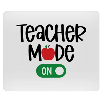 Teacher mode ON, Mousepad ορθογώνιο 23x19cm