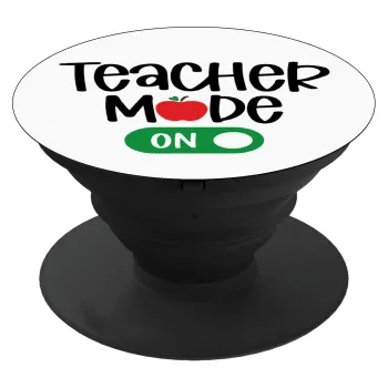 Teacher mode ON, Phone Holders Stand  Black Hand-held Mobile Phone Holder