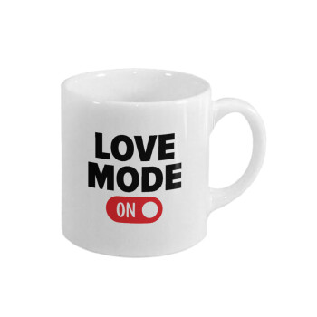 LOVE MODE ON, Κουπάκι κεραμικό, για espresso 150ml