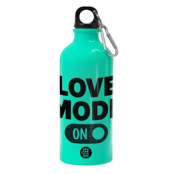 LOVE MODE ON, Water bottle 600ml